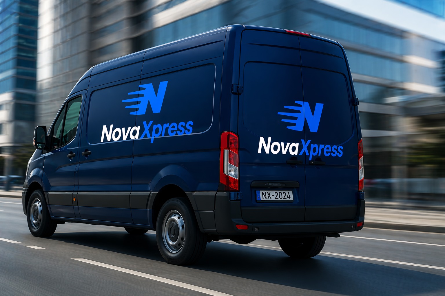 Carrinha NovaXpress na cidade